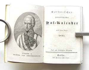 Gothaisches genealogisches Taschenbuch auf das Jahr 1835. 72. Jahrgang