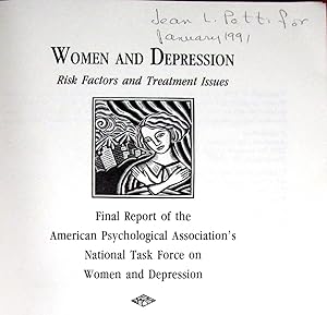 Women and Depression. Risk Factors and Treatment Issues