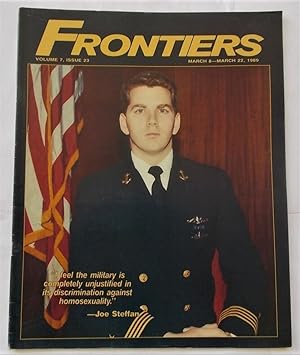 Frontiers (Vol. Volume 7 Number No. 23, March 8-22, 1989) Gay Newsmagazine News Magazine (Cover P...