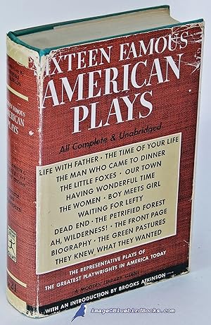 Seller image for Sixteen Famous American Plays (Modern Library Giant #G21.2) for sale by Bluebird Books (RMABA, IOBA)
