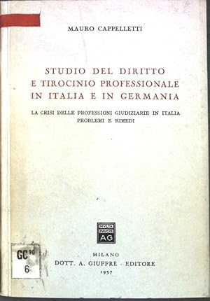 Seller image for Studio del diritto e tirocinio professionale in Italia e in Germania: la crisi delle professioni giudiziarie in Italia problemi e rimedi; for sale by books4less (Versandantiquariat Petra Gros GmbH & Co. KG)