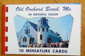 Old Orchard Beach. Me.: 10 Miniature Cards in natural color