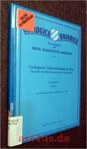 Geologische Untersuchungen im Ries : Das Gebiet der Blätter Donauwörth und Genderkingen. Geologic...