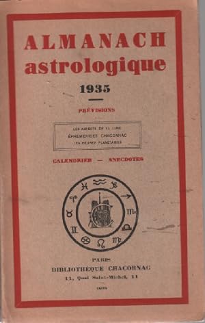 Almanach astrologique 1935