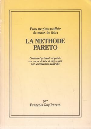 Seller image for La Mthode Pareto for sale by librairie philippe arnaiz