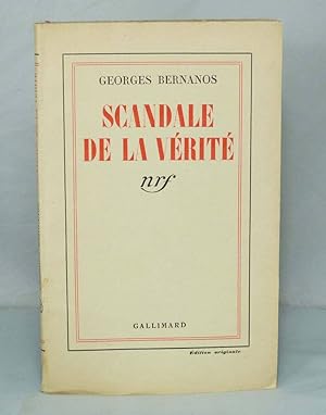 Image du vendeur pour Scandale de la vrit mis en vente par Librairie KOEGUI