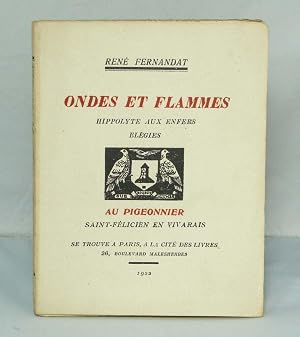 Bild des Verk�ufers f�r Ondes et flammes. zum Verkauf von Librairie KOEGUI