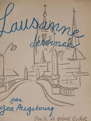 Image du vendeur pour Lausanne dessine par Ga Augsbourg mis en vente par Mad Hatter Bookstore