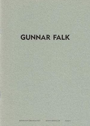 Image du vendeur pour Gunnar Falk. Konstnrshuset. mis en vente par Hatt Rare Books ILAB & CINOA