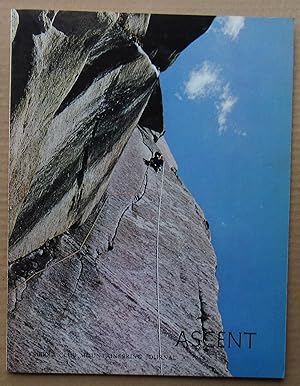 Image du vendeur pour Ascent Sierra Club Mountaineering Journal Vol. 1 No. 2 May 1968 mis en vente par JP MOUNTAIN BOOKS