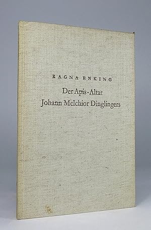 Seller image for Der Apis-Altar Johann Melchior Dinglingers. Ein Beitrag zur Auseinandersetzung des Abendlandes mit dem alten gypten. for sale by Librarium of The Hague