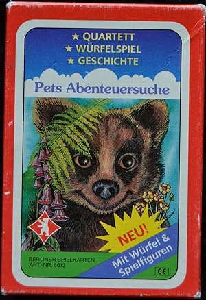 Quartett - Würfelspiel - Geschichte: Pets Abenteuersuche