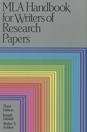 Seller image for MLA Handbook for Writers of Research Papers for sale by Kenneth A. Himber