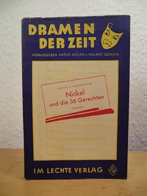 Bild des Verkufers fr Nickel und die sechsunddreissig Gerechten. Komdie (Dramen der Zeit Band 10) zum Verkauf von Antiquariat Weber