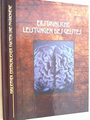 Bild des Verkufers fr Erstaunliche Leistungen des Geistes zum Verkauf von Versandantiquariat Christian Back