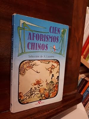 Bild des Verkufers fr Cien aforismos chinos zum Verkauf von Libros Antuano