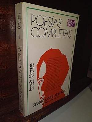 Imagen del vendedor de Poesías completas a la venta por Libros Antuñano