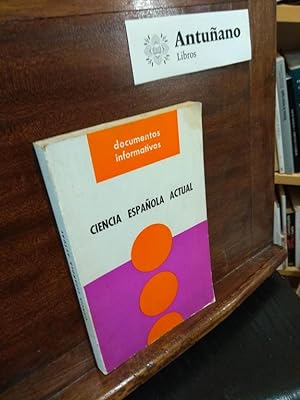 Imagen del vendedor de Ciencia espaola actual a la venta por Libros Antuano