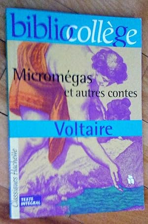 Image du vendeur pour Micromgas et autres contes (Le Monde comme il va, Jeannot et Colin); avec Livret pdagogique (2 volumes) mis en vente par Livresse