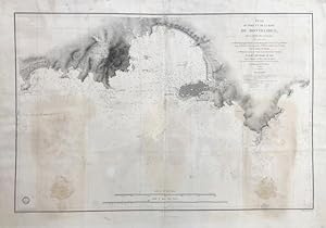 Plan du Port e de la Rade de Montevideo, dans le Rio de la Plata. Levé en 1831 par.