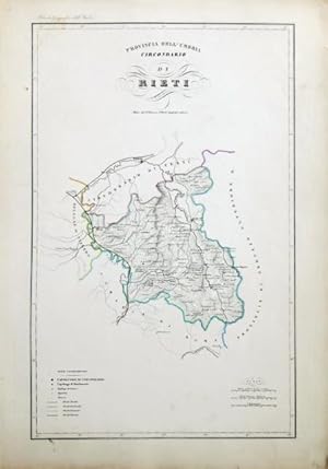 Provincia dellUmbria. Circondario di Rieti.