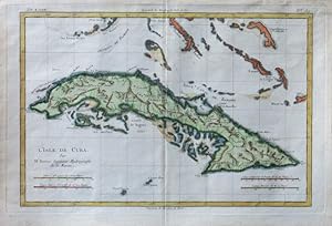 L'isle de Cuba. Par M. Bonne Ingénieur  Hydrografe de la Marine.