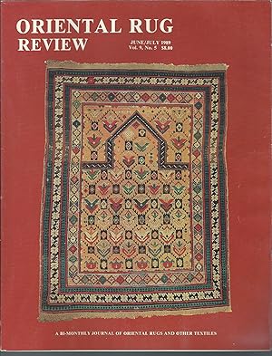 Seller image for Oriental Rug Review Vol. 9 #5 for sale by MyLibraryMarket