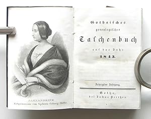 Gothaischer genealogischer Hof-Kalender auf das Jahr 1843. 80. Jahrgang