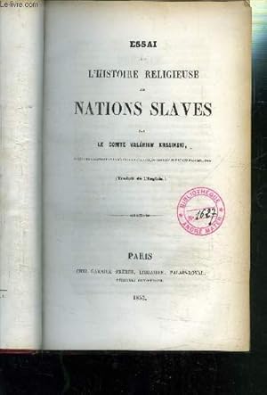 Seller image for ESSAI SUR L HISTOIRE RELIGIEUSE DES NATIONS SLAVES for sale by Le-Livre