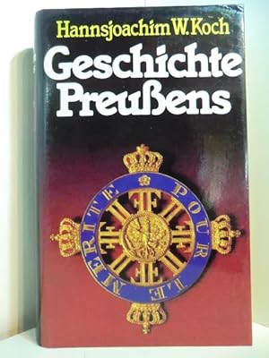 Bild des Verkufers fr Geschichte Preussens zum Verkauf von Antiquariat Weber
