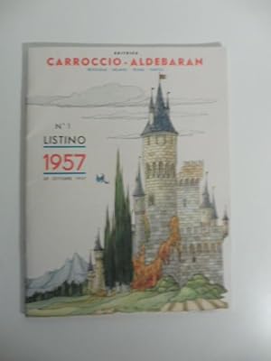Editrice Carroccio-Aldebaran. Listino 1957