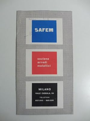 Safem. Sezione arredi metallici, Milano