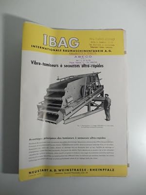 Ibag. International Baumaschinenfabrik A. G.