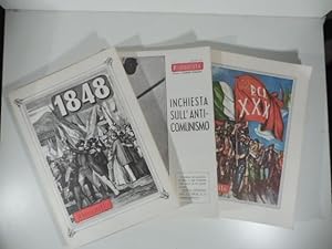 3 Quaderni di Rinascita: Il 1848 raccolta di saggi e di testimonianze; Trenta anni del PCI; Inchi...