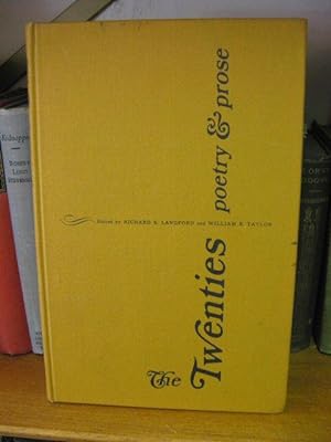 Bild des Verkufers fr The Twenties: Poetry and Prose zum Verkauf von PsychoBabel & Skoob Books