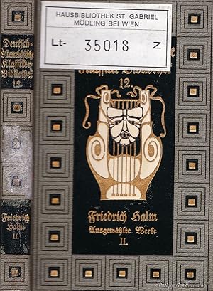 Seller image for Ausgewhlte Werke. II. Band. for sale by Antiquariat Immanuel, Einzelhandel