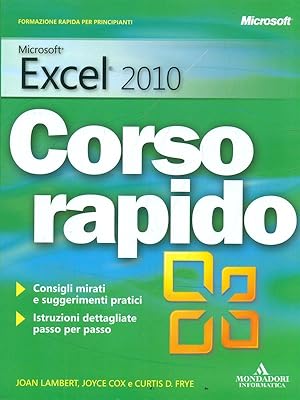 Imagen del vendedor de Corso rapido - Microsoft Excel 2010 a la venta por Librodifaccia