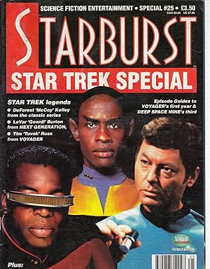 Starburst, Star Trek Special. The Premier Magazine of Sci-Fi Entertainment. August 1995. Special ...