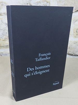 Bild des Verkufers fr Des hommes qui s'loignent. zum Verkauf von Latulu