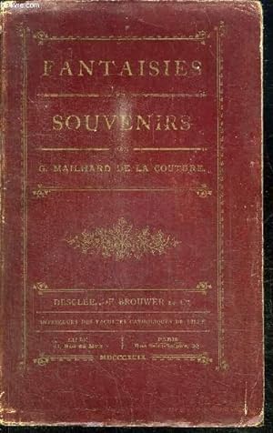 Seller image for FANTAISIES ET SOUVENIRS for sale by Le-Livre