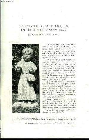 Seller image for UNE STATUE DE SAINT-JACQUES EN PELERIN DE COMPOSTELLE for sale by Le-Livre