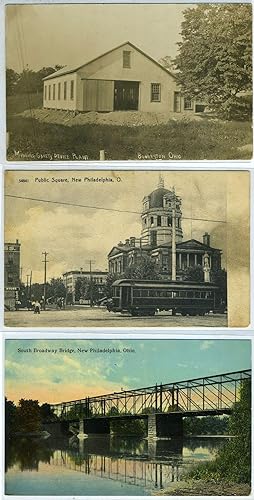 Collection of 10 post cards, New Philadelphia, Ohio