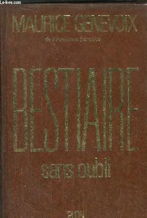 Seller image for BESTIAIRE SANS OUBLI for sale by Le-Livre