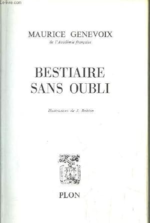 Seller image for BESTIAIRE SANS OUBLI for sale by Le-Livre