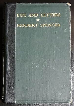 Seller image for The life and letters of Herbert Spencer for sale by GuthrieBooks