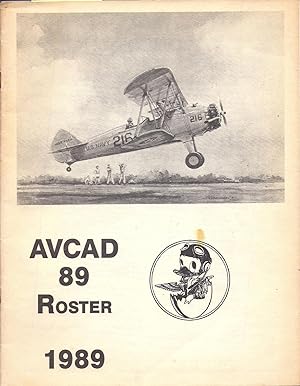 Bild des Verkufers fr AVCAD 89 Roster 1989 zum Verkauf von Charles Lewis Best Booksellers
