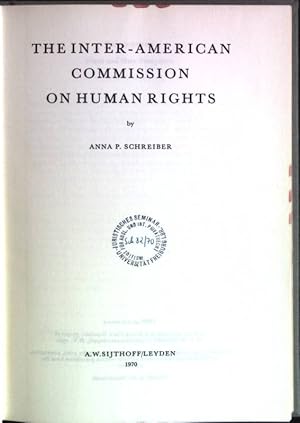 The inter-american commision on human rights