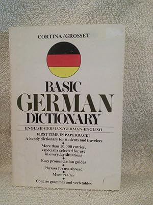 Immagine del venditore per Cortina/Grosset Basic German Dictionary (English German/German English) venduto da Prairie Creek Books LLC.