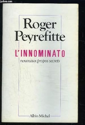 Seller image for L INNOMINATO NOUVEAUX PROPOS SECRETS for sale by Le-Livre