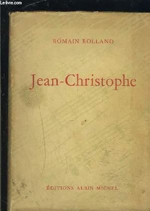 Bild des Verkufers fr JEAN CHRISTOPHE zum Verkauf von Le-Livre